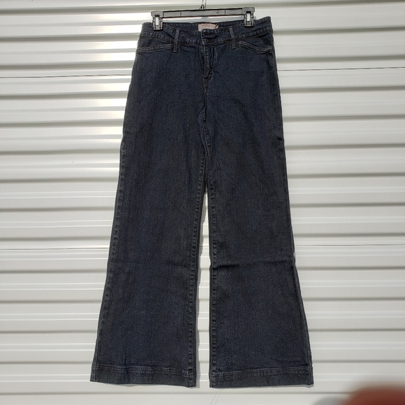 Levi's San Francisco high waist-wide leg-dark wash - Picture 1 of 10